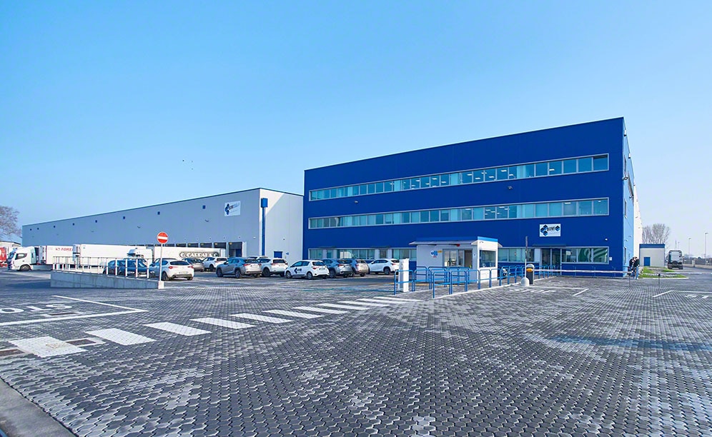 The Bomi Group warehouse in Spino d'Adda (northern Italy)
