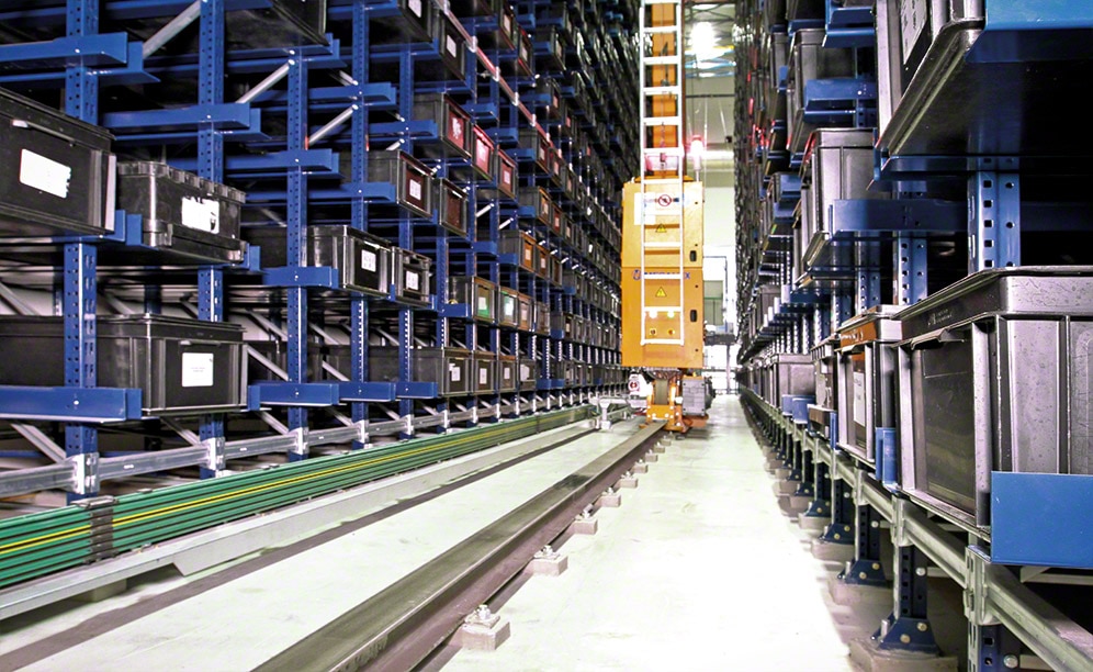 Mecalux has installed an automated warehouse for boxes with a storage capacity of 3,460 boxes