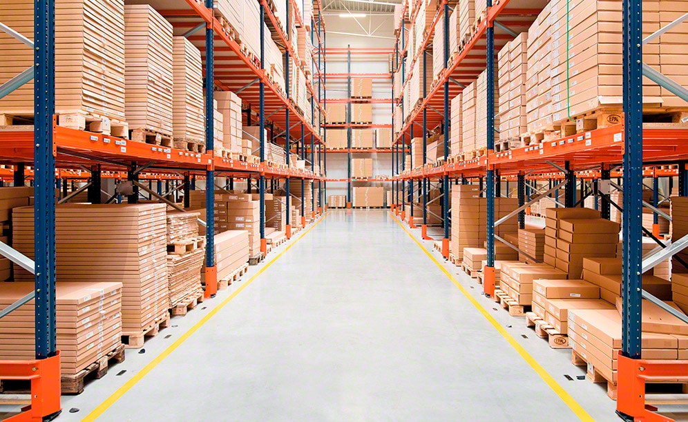 Direct access to products speeds up the management of goods and order preparation