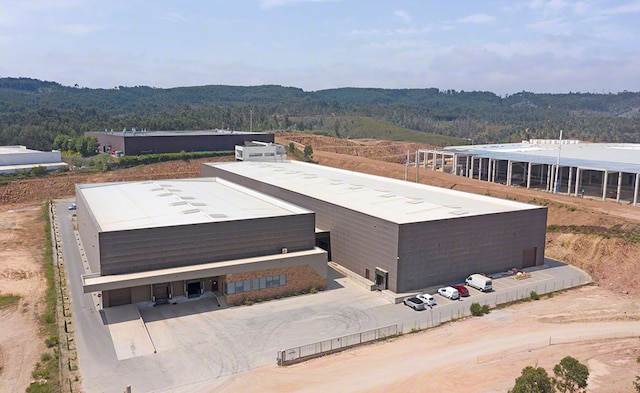 Finieco stores paper bags at its new centre in Santo Tirso, Portugal