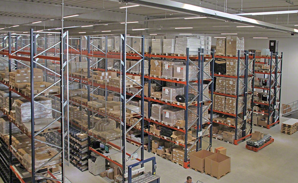 The company of custom promotional products Company 4 Marketing Services optimizes its warehouse
