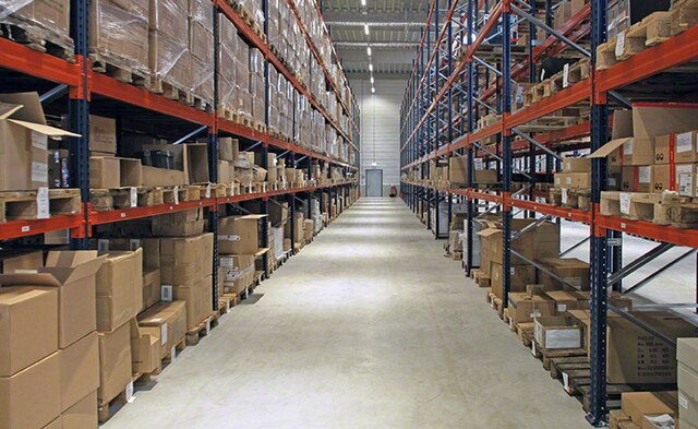 Direct access speeds up the management of goods and order preparation