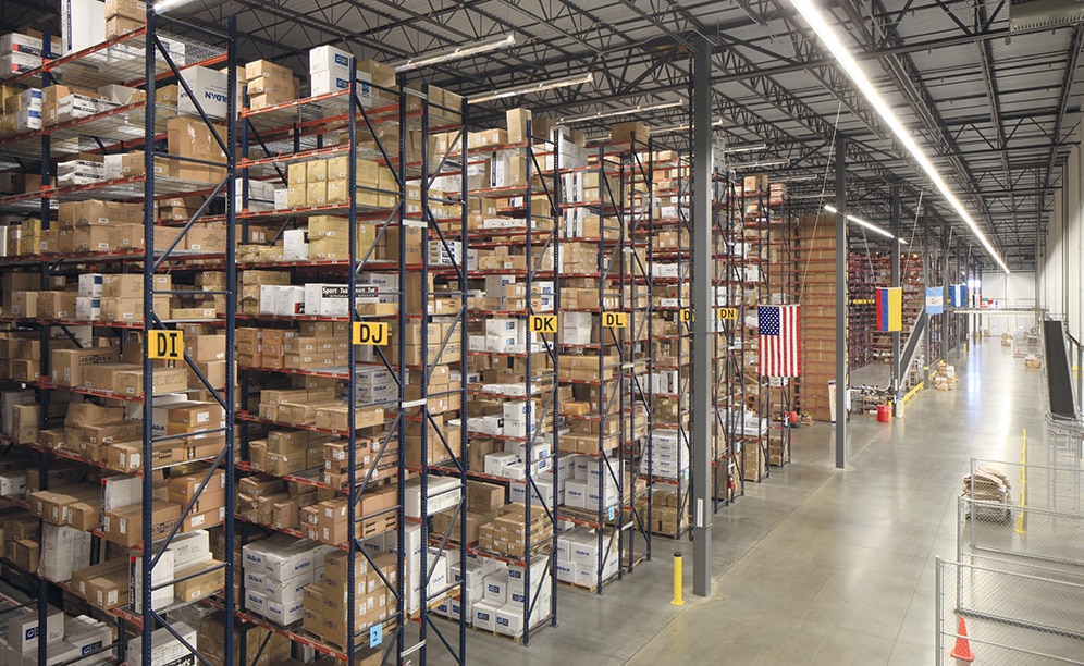 The refined use of the space, the excellent design and the robust racking have helped improve SanMar's warehouse operations, ensuring timely delivery of all orders