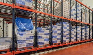 Live pallet racking Live pallet racking