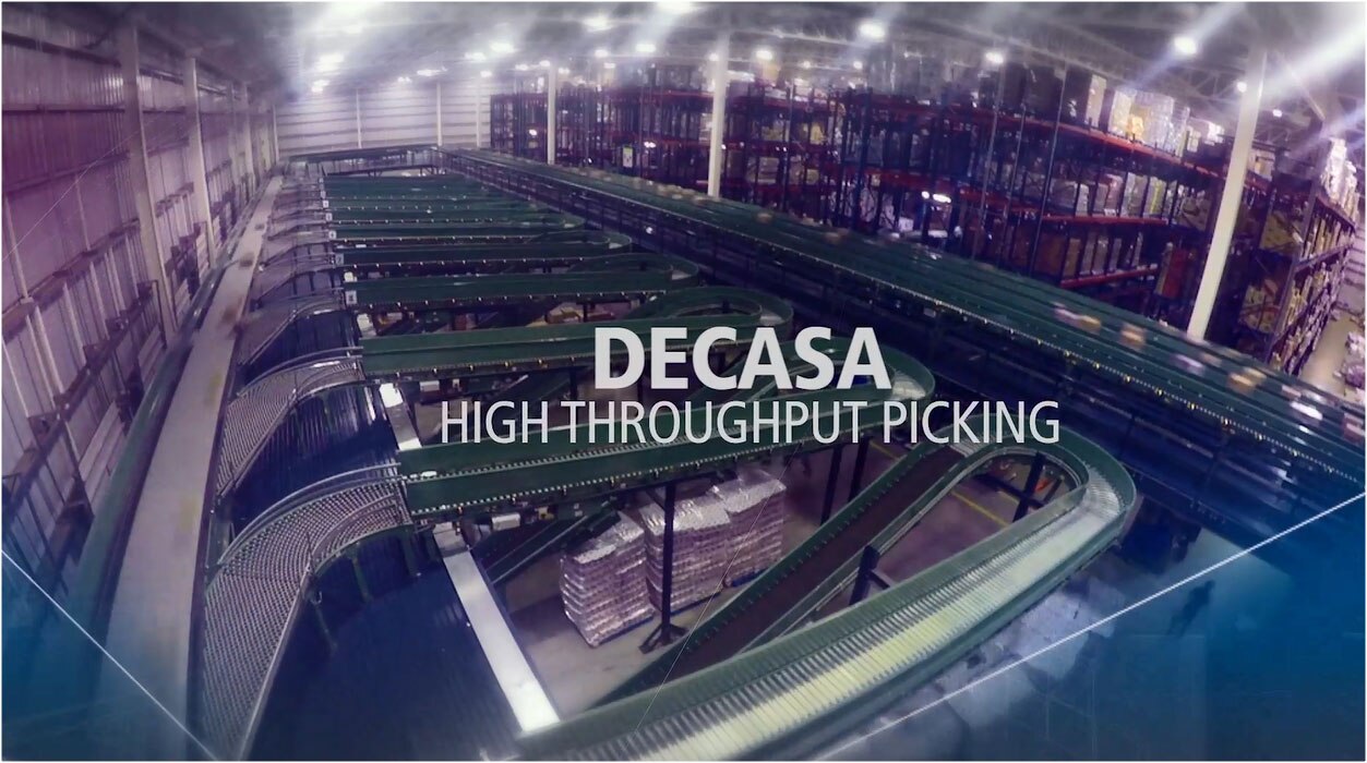 DECASA: High throughput picking and storage