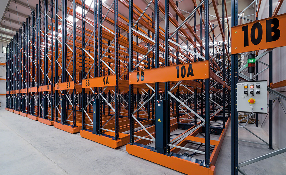 Three frozen-storage installations in Montfrisa in Spain with Movirack pallet racks