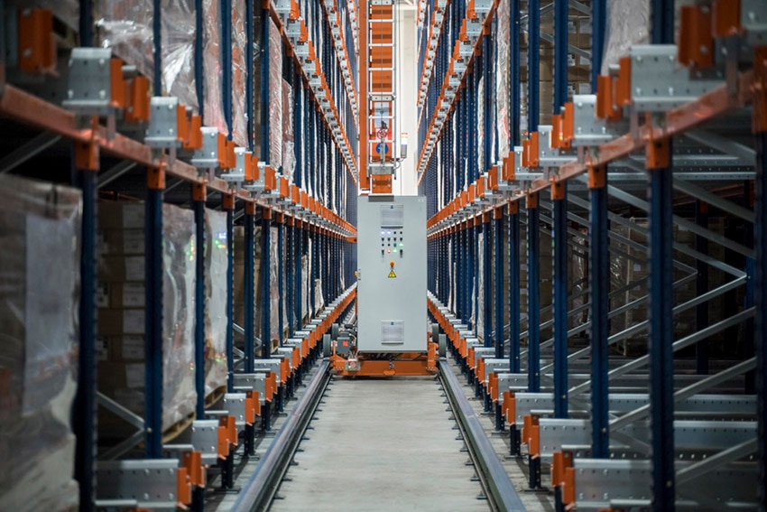 Finieco's new automated warehouse in Porto
