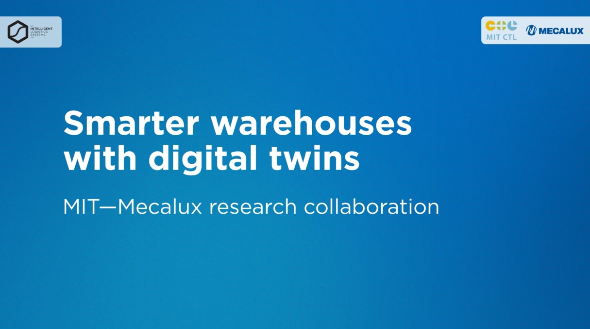 Smarter warehouses with digital twin technology and the 3D Automated Pallet Shuttle