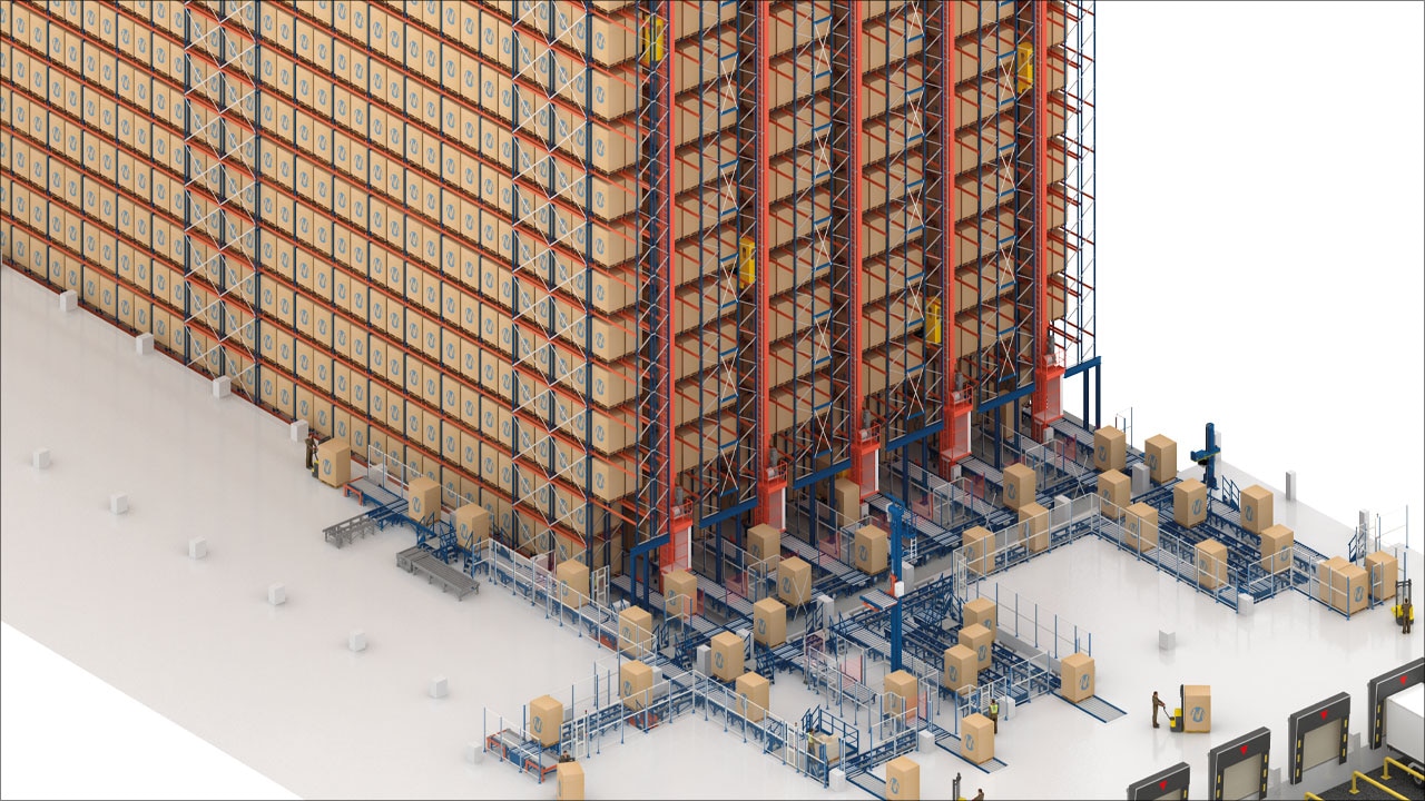 Moderna products’ cutting-edge automated warehouse – Logistics redefined