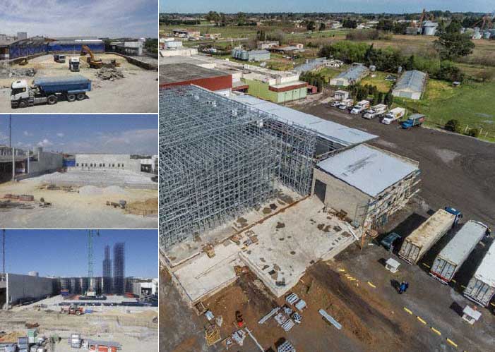 Advantages of a clad-rack warehouse