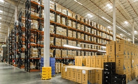 Four areas with pallet racks were installed that take up more than half the surface area of the Grupo Ramos distribution centre